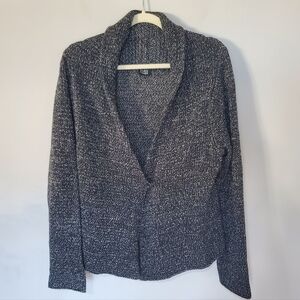 Eileen Fisher Wool Blend Sweater Cardigan Size M